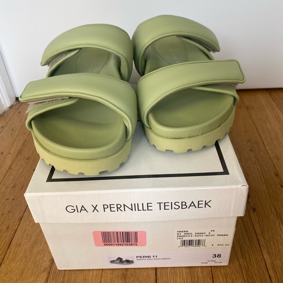 NIB Gia Borghini x Pernille Teisbaek Perni Puffer Flat - Picture 4 of 7
